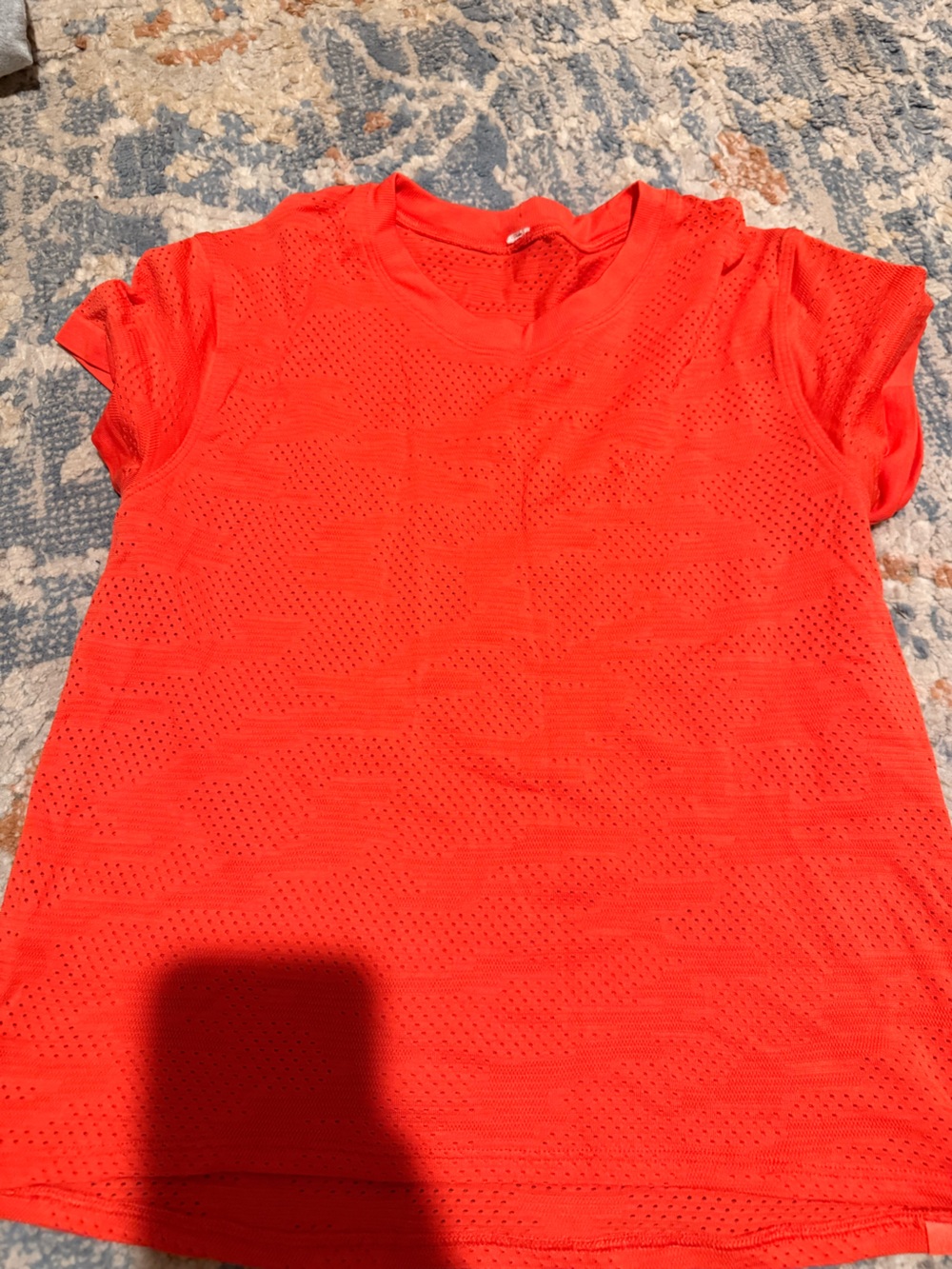 lululemon athletica Short Sleeve Tee in Bright Red